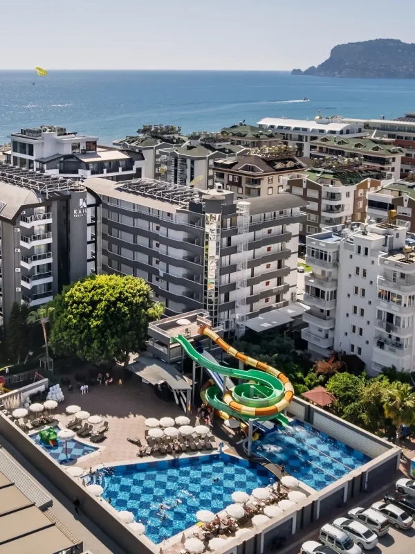 kaila beach hotel aquapark general view